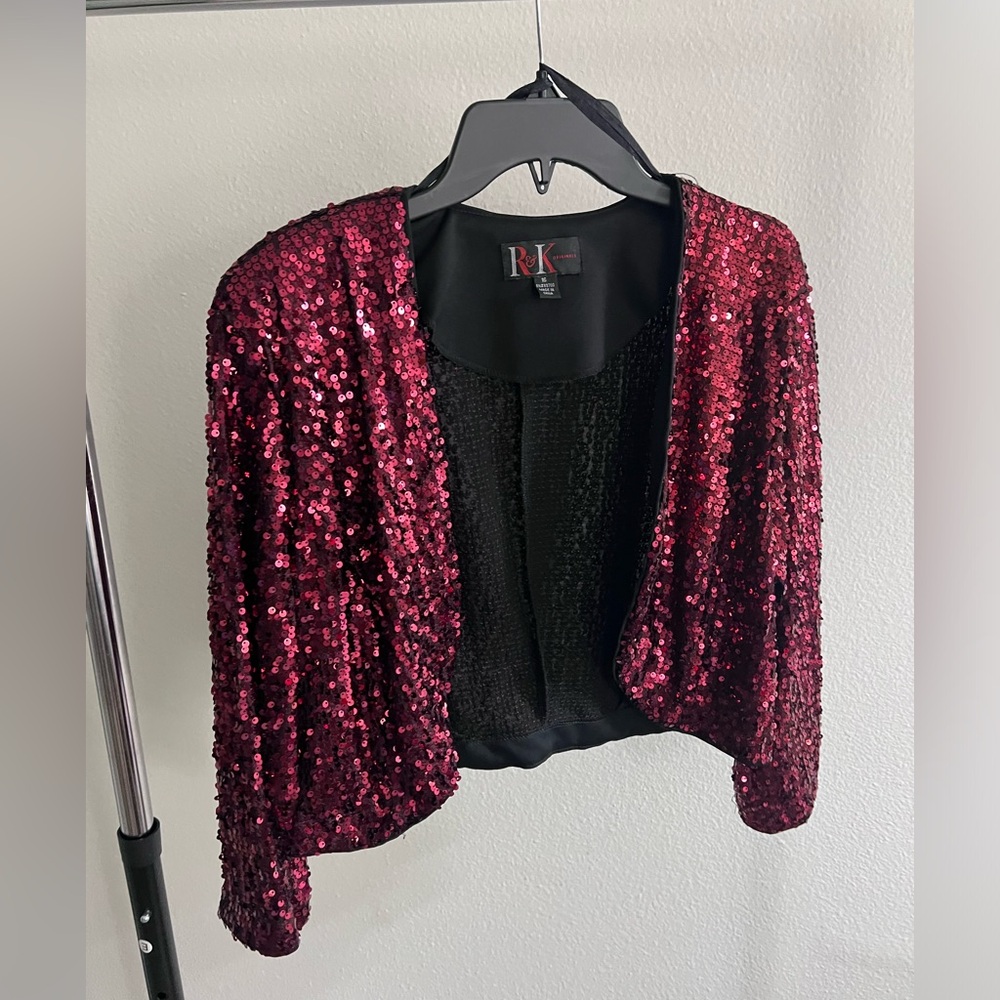 R&K Originals Women’s Sequin Jacket size 16